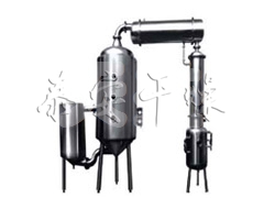 Alcohol recovery concentrator